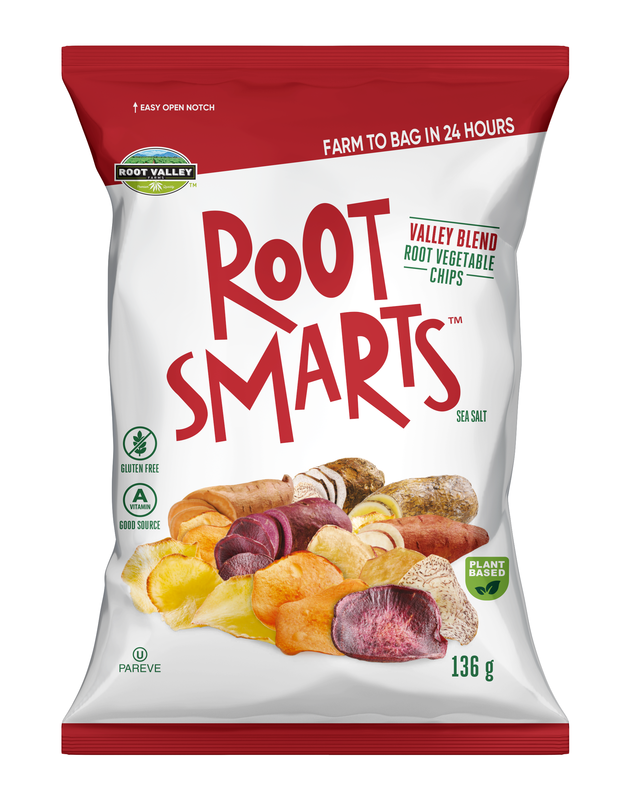 ROOT SMARTS- Valley Blend Root Vegetable Chips - Lebensmittel Europa