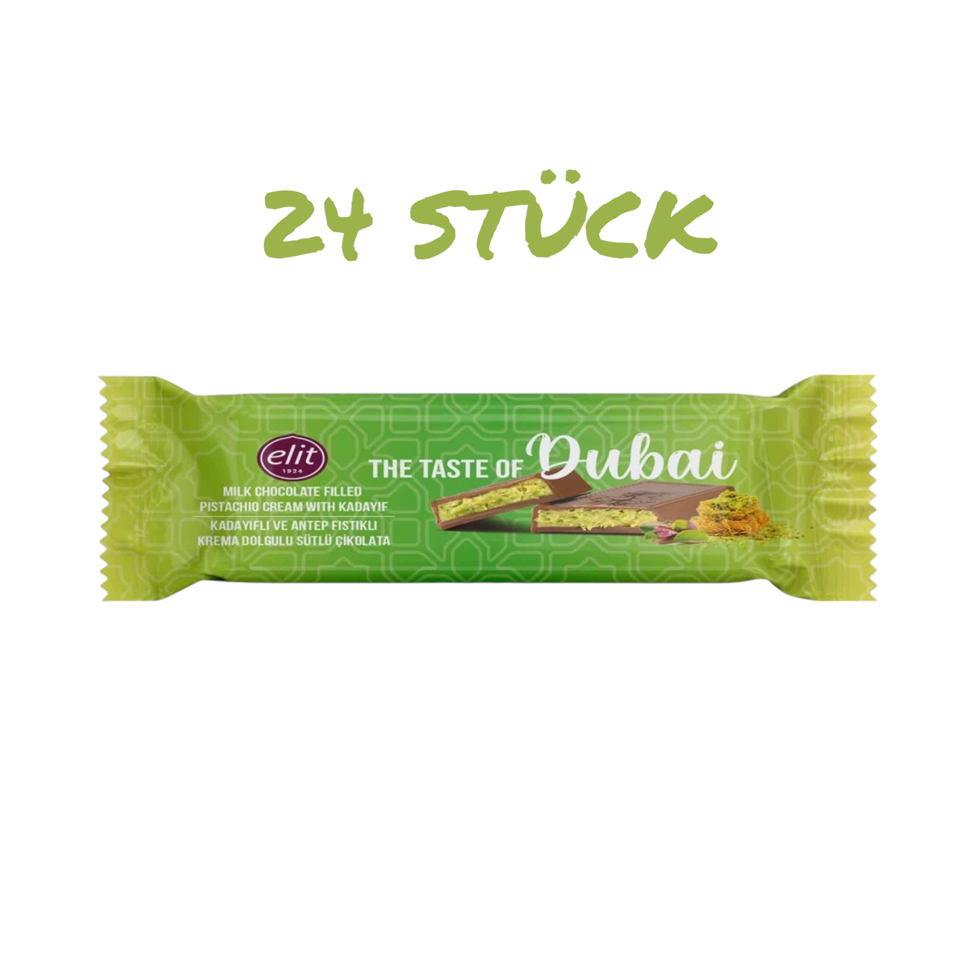 The Taste of Dubai - Pistazien Schokoriegel - Lebensmittel Europa